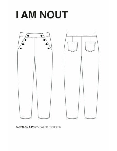 Nout Pants Pattern - I am patterns