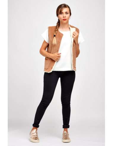 Hathor Sleeveless Jacket Pattern - I am patterns
