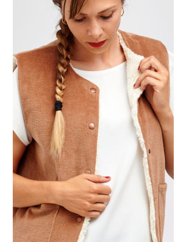 Hathor Sleeveless Jacket Pattern - I am patterns