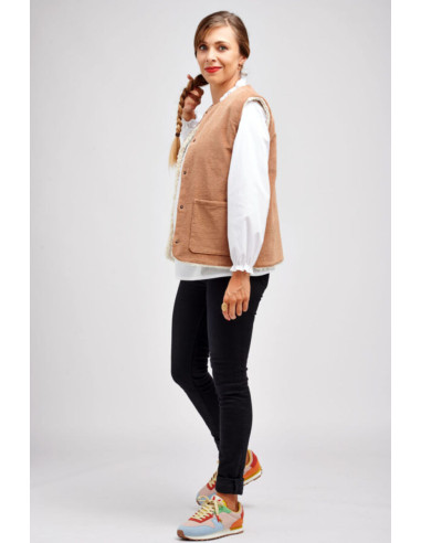 Hathor Sleeveless Jacket Pattern - I am patterns
