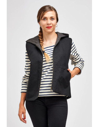 Hathor Sleeveless Jacket Pattern - I am patterns