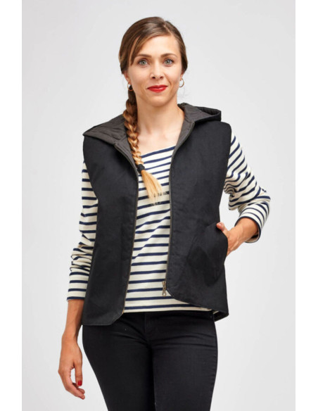 Hathor Sleeveless Jacket Pattern - I am patterns