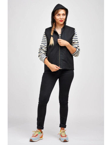 Hathor Sleeveless Jacket Pattern - I am patterns