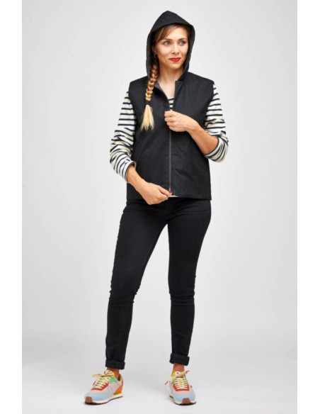 Hathor Sleeveless Jacket Pattern - I am patterns