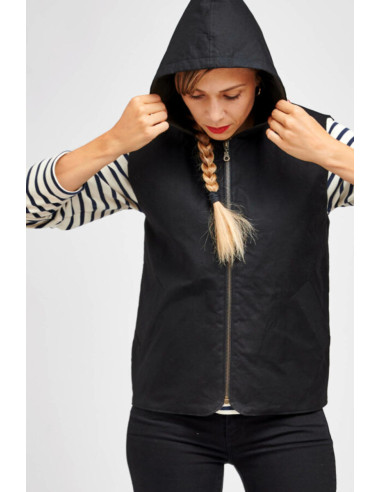 Hathor Sleeveless Jacket Pattern - I am patterns