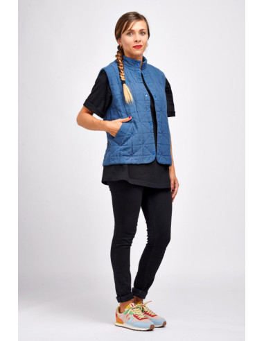 Hathor Sleeveless Jacket Pattern - I am patterns