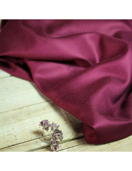Viscose twill fabric Mûroise - Églantine & Zoé