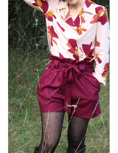 Viscose twill fabric Mûroise - Églantine & Zoé