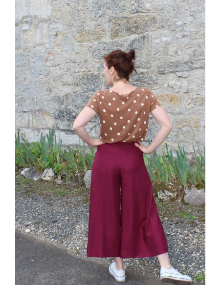 Viscose twill fabric Mûroise - Églantine & Zoé