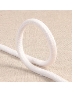 Braided cord - White