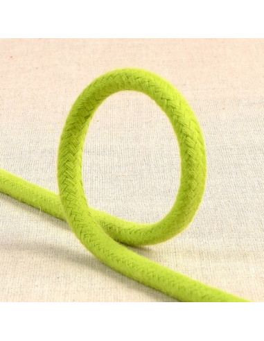 Braided cord - Anise green