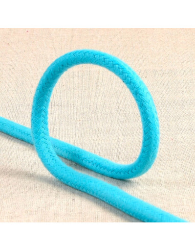 Braided cord - Caribbean blue