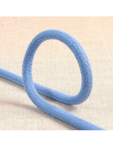 Braided cord - Lavender blue