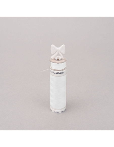 Pack of 10 can holder clips for thread spools - White