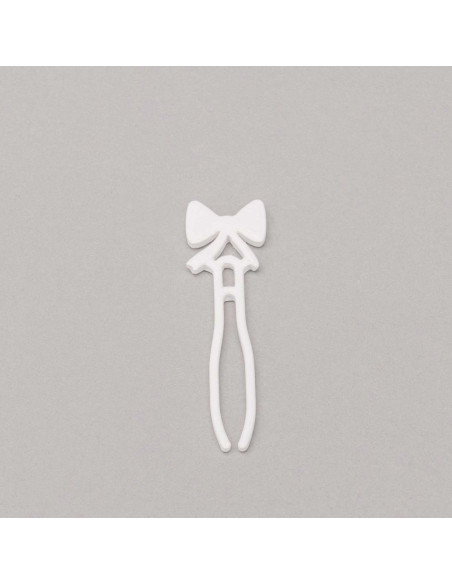 Pack of 10 can holder clips for thread spools - White