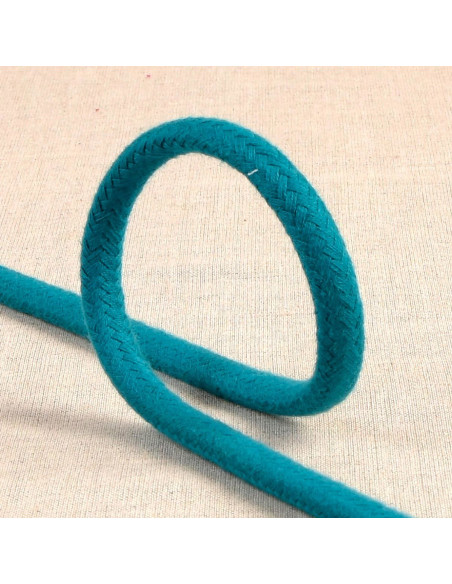 Braided cord - Teal