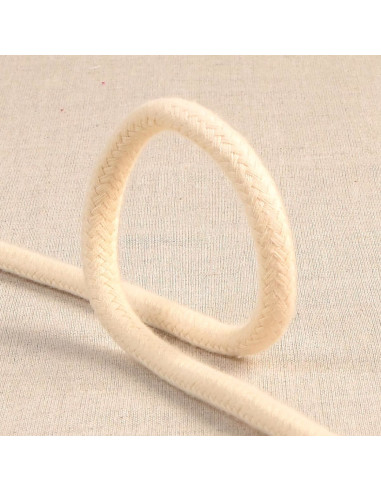 Braided cord - Ecru