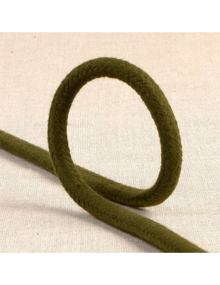 Braided cord - Khaki