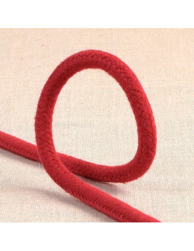 Braided cord - Bordeaux
