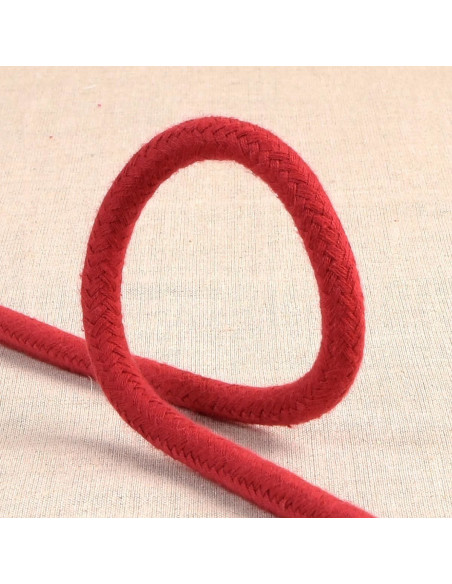 Braided cord - Bordeaux