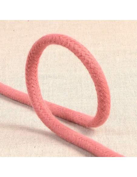 Braided cord - Old pink