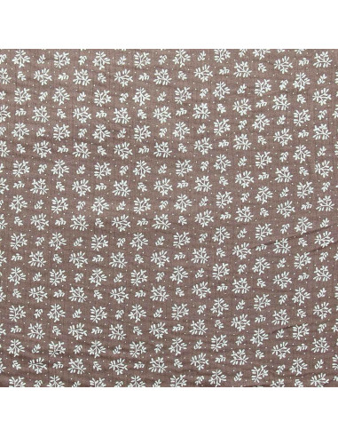 Meesya double gauze fabric - Chestnut