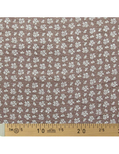Meesya double gauze fabric - Chestnut