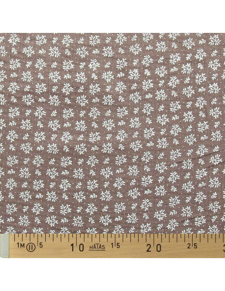 Meesya double gauze fabric - Chestnut