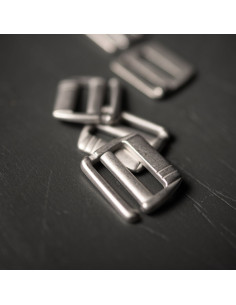 Matte Nickel Metal Slider Buckle by Merchant & Mills 25 mm