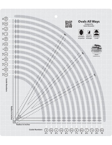 Oval All Ways Creative Grids Ruler