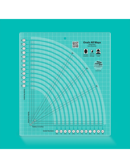Oval All Ways Creative Grids Ruler