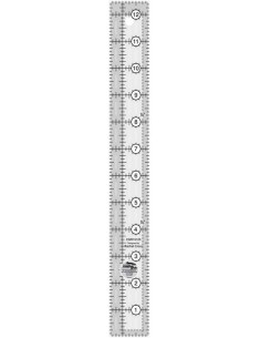 Creative Grids 1.5" x 12.5" rectangle quilting ruler