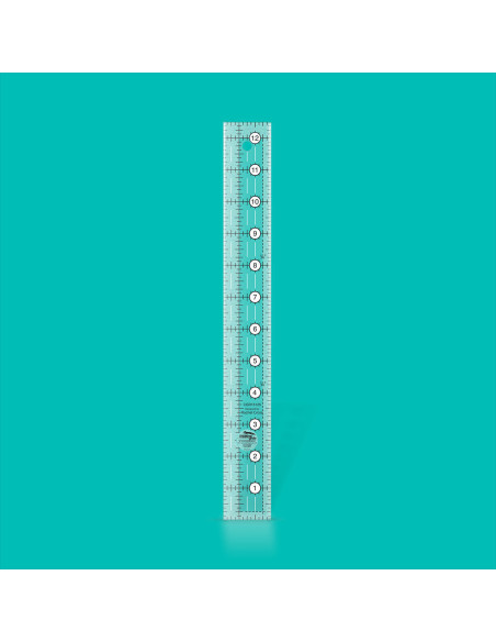 Creative Grids 1.5" x 12.5" rectangle quilting ruler