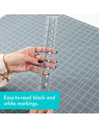 Creative Grids 1.5" x 12.5" rectangle quilting ruler
