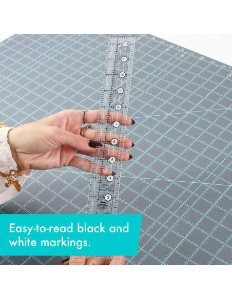 Creative Grids 1.5" x 12.5" rectangle quilting ruler