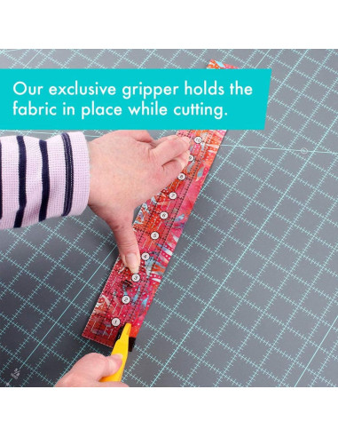 Creative Grids 1.5" x 12.5" rectangle quilting ruler