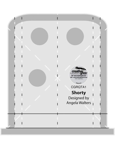 Shorty Machine Quilting Tool Creative Grids Ruler