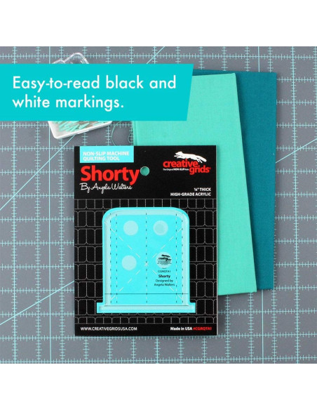 Shorty Machine Quilting Tool Creative Grids Ruler
