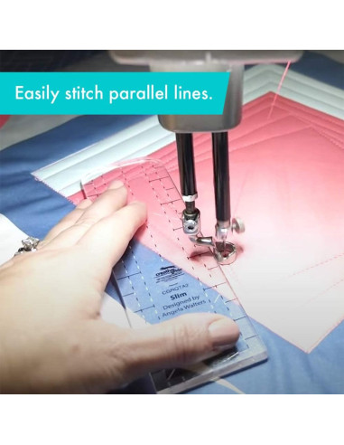 Slim Machine Quilting Tool Creative Grids Ruler