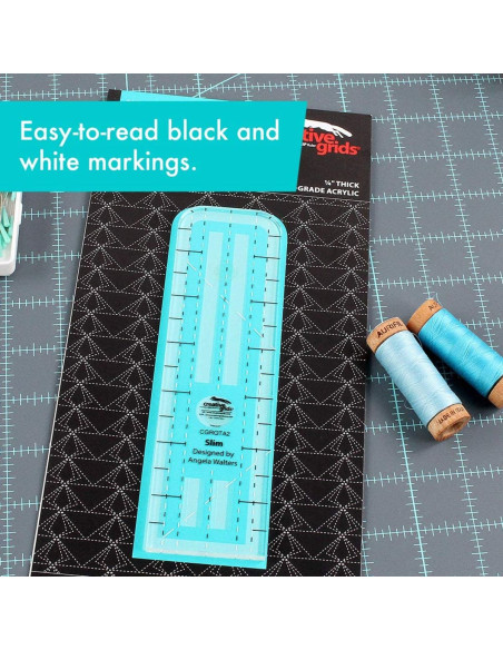 Slim Machine Quilting Tool Creative Grids Ruler