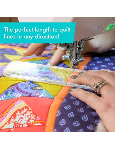 Slim Machine Quilting Tool Creative Grids Ruler