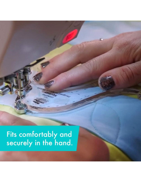 Squiggy Machine Quilting Tool Creative Grids Ruler