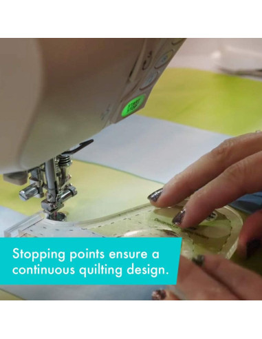 Squiggy Machine Quilting Tool Creative Grids Ruler