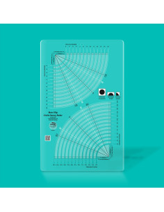Circle Savvy Ruler 11.75" x 18.5" Creative Grids 2