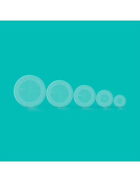Set of 5 Creative Grids circle rulers