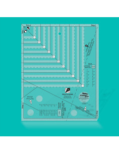 Kitty Cornered Creative Grids Ruler 2