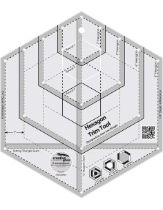 Hexagon Trim Tool Creative Grids Ruler