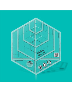 Hexagon Trim Tool Creative Grids Ruler 2