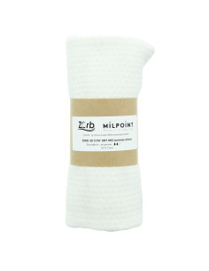 Medium absorbent fabric coupon Zorb 3D Stay Dry antimicrobial 50 x 75 cm - White