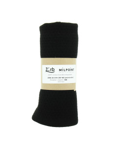 Medium absorbent fabric coupon Zorb 3D Stay Dry antimicrobial 50 x 75 cm - Black